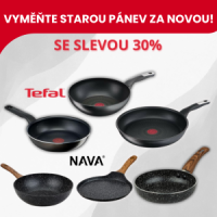Vyměňte starou pánev za novou se slevou 30 %!